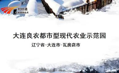 大連良農(nóng)都市型現(xiàn)代農(nóng)業(yè)示范園 網(wǎng)絡(luò)科技驅(qū)動(dòng)現(xiàn)代農(nóng)業(yè)技術(shù)開發(fā)